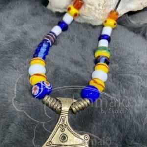 Wikinger Halskette Perun Bronze