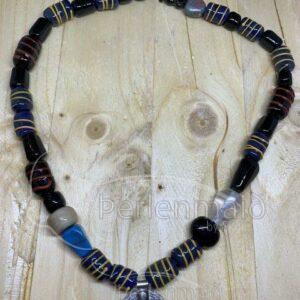 Spätawarische Halskette Ungarn Grab 15