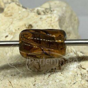 Bernsteinfarbene Walze mit Wellen