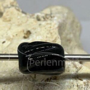 Schwarze Walze mit Wellen