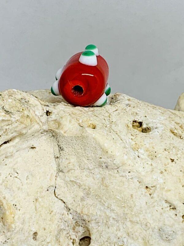 Augenperle rot Walze Rus – Bild 2