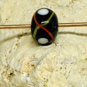 Fadenauflage gelb rot Ribe