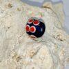 Augenperle Blau/rot Rus