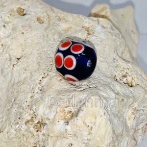 Augenperle Blau/rot Rus