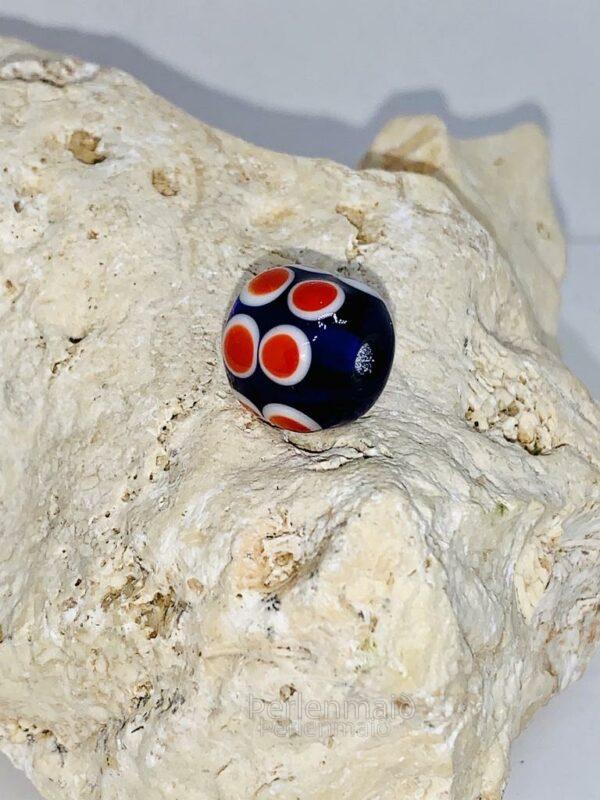Augenperle Blau/rot Rus