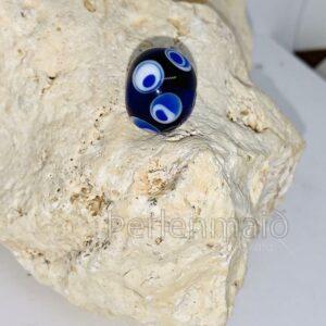 Augenperle blau Rus
