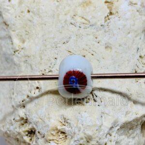 Glasperle weiß Mosaik