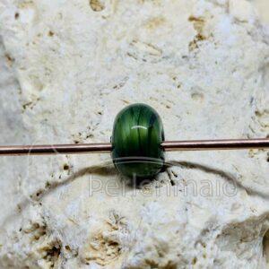 Glasperle mystik grün