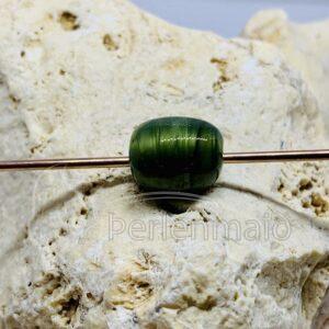 Glasperle mystik grün Olive