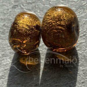 Palladium Folie Perle bernstein