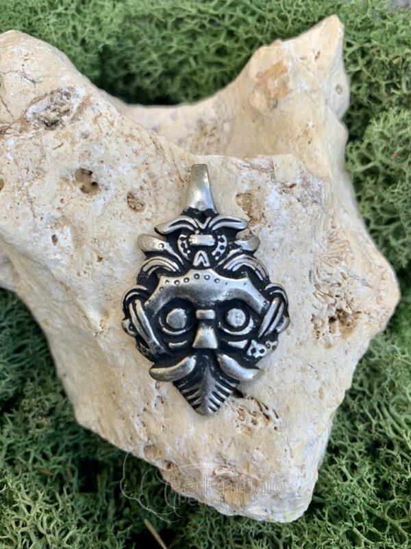 Gnezdovo Masken Amulett ( Zamak ) S