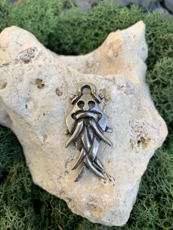 Moesgard Maske Odin Amulett ( Zamak ) S