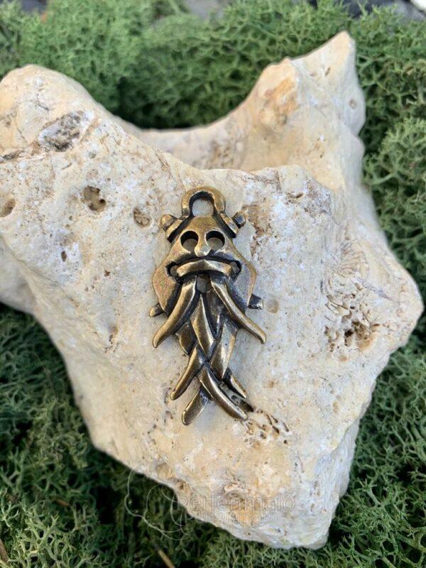 Moesgard Maske Odin Amulett ( Zamak ) B