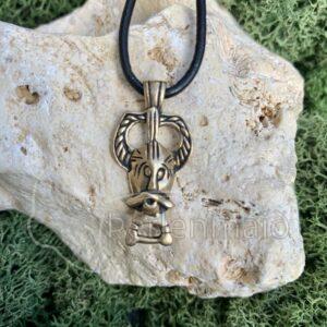 Odin Amulett von Ribe Bronze