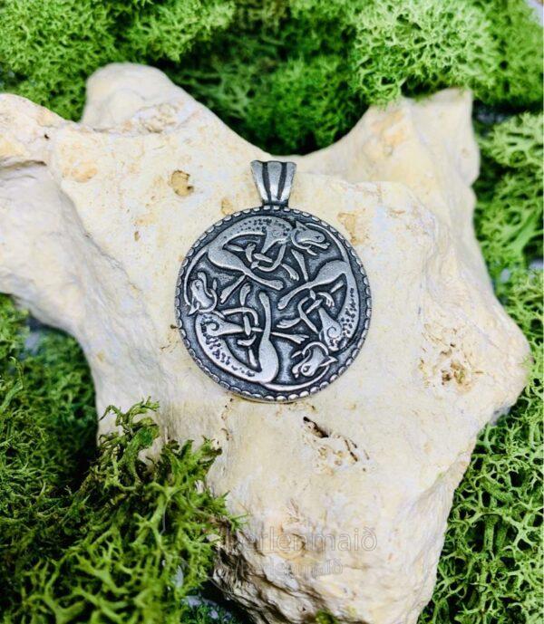 Keltisches Amulett Wilde Jagd ZS