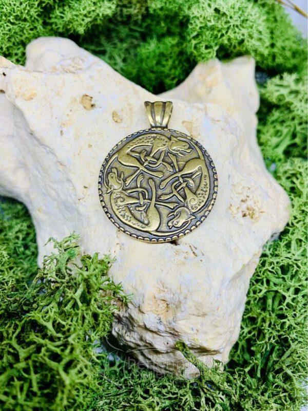 Keltisches Amulett Wilde Jagd ZB