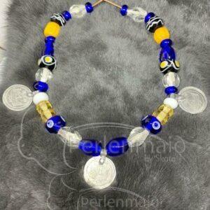 Wikinger Halskette Haithabu Münzen