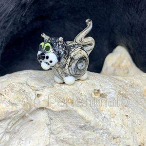 Glasperle Katze köttur 3