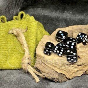 Würfel Set Schwarz