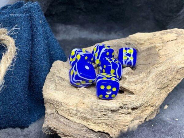 Würfel Set Birka blau – Bild 2