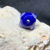 Augenperle Birka blau weiß