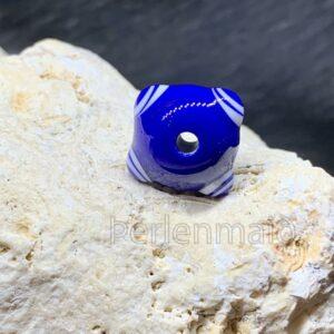 Augenperle Birka blau weiß