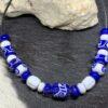 Fibelkette/Halskette  Blau Birka – Bild 2