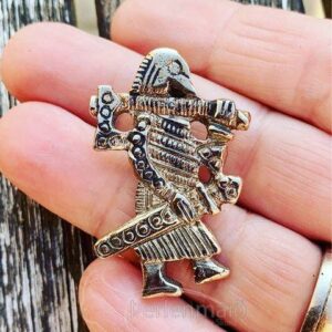 Wikinger Krieger von Klahammar Semigold