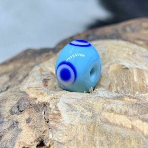 Glasperle Novo Mesto Augenperle türkis