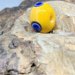 Glasperle Novo Mesto Augenperle gelb