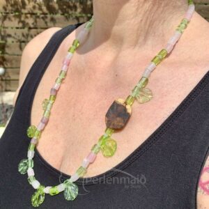 Baumperle Glaskette Waldmagie