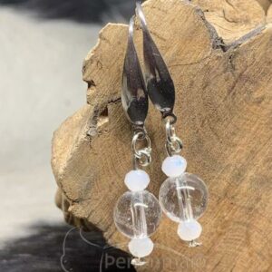 Ohrringe Bergkristall