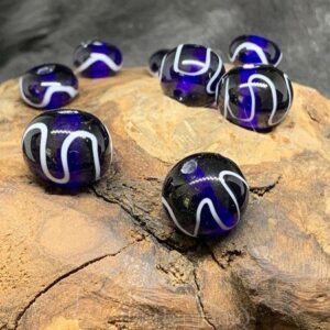 Birka blau trans weiß