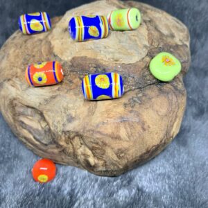 Murriniperle blaue Strahlenaugenperle