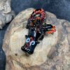 Drache Dreki schwarz/rot