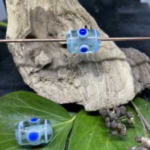 Augenperle Tonne Frost/weiß/blau