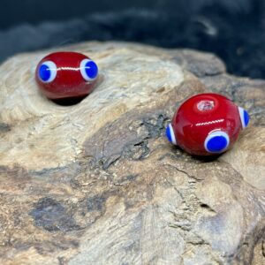 Augenperle rot/weiß/blau