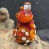 Oktopus orangerot schwarz – Bild 2