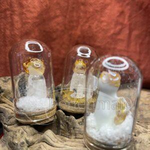 Weihnachtsengel im Glas